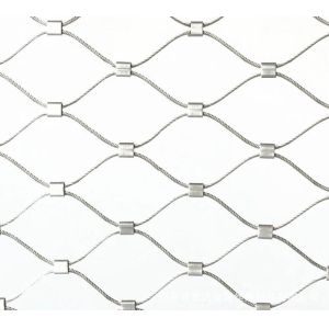 Quality 1mm Black Oxidation Stainless Steel Rope Mesh for Bird Cages wholesale