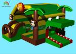 5.5 m Animal Forest Theme Inflatable Castle Bouncer Crocodile Jumping Bounce