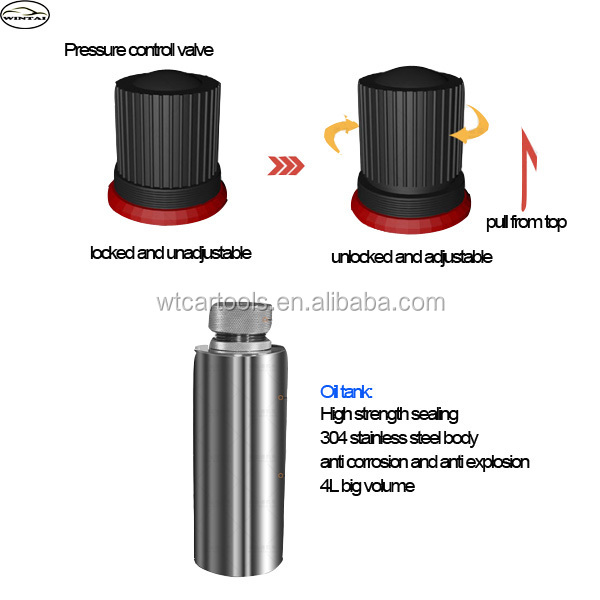 Automotive Brake Fluid Exchanger With PA Brake Material And 4LX2 Oil Tank Capacity