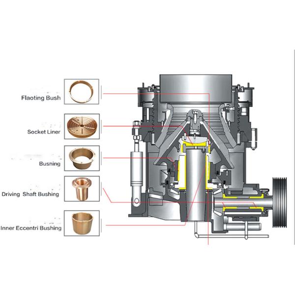 Centrifugal Casting Flanged Bronze Bushings Long Working Life