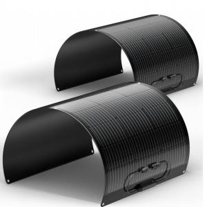 China Fiberglass Flexible Solar Panel Thin Film Solar Cell 100 Watt For RV on sale