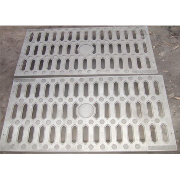 Light Duty Cast Iron Gully Grate Shock Absorption EN1433 400mm X 600mm