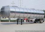 30cbm Bulk Beverage Tank Semi Trailer With Stailess Steel Tank 3 Axles