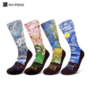 Buy cheap Blank Polyester Sublimation Printed Socks Digital Printed Socks Custom from wholesalers