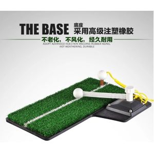 Indoor golf practice mat practice swing pad