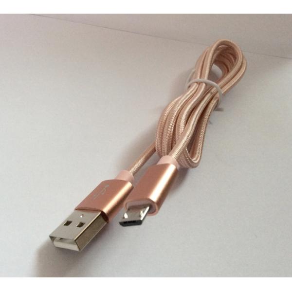 2016 Andriod Mobile Phone Charging Cable Fabric Braided Data Cable for Iphone 5/6