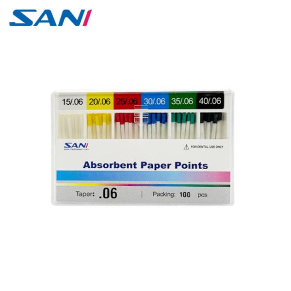 Dental Gutta Percha Point Paper Absorbent Paper Points Taper 02/04/06/F1-F5