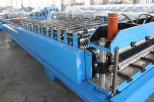 Quality Steel Tile Corrugated Roll Forming Machine By Chain / Gear wholesale