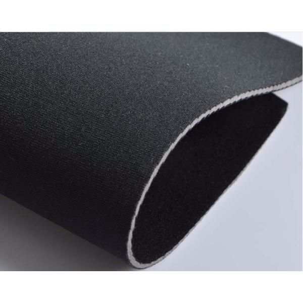 Apparel SBR Laminated 2mm Neoprene Fabric , Polyester Jersey Thin Neoprene Fabric