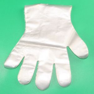 Quality Anti Bacterial Disposable Serving Gloves , Disposable Plastic Gloves 0.9g wholesale