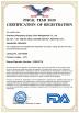 Ningbo Air Wolf Automation Co；Ltd Certifications
