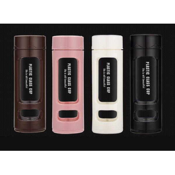 Substantial Glass Water Bottle Leak Proof Anti Oxidation For Drinking