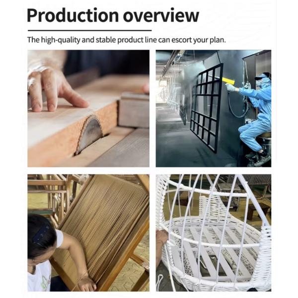 ODM UV Resistent Restaurant Cafeteria Outdoor Seating Dining Chair For Garden Courtyard