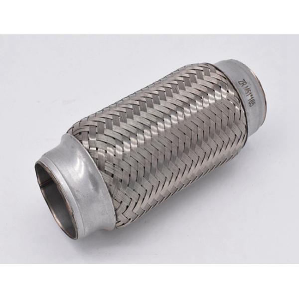 Auto Engine Stainless Steel Exhaust Parts 51 X 150mm Flexible Exhaust Pipe