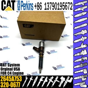 Quality Diesel fuel injector 326-4700 3264700 32F61-00062 32F6100062 2645A753 for Caterpillar excavator fuel injectors wholesale