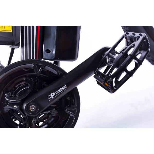 Stable 48V 350W Electric Mountain Bicycles Mtb Double Shock Absorption