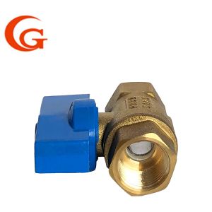 DN15 OEM CNC Lead Free Brass Ball Valve Female Connection