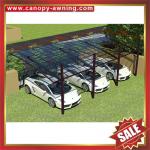 outdoor anti uv sunshade pc polycarbonate aluminium aluminium parking car