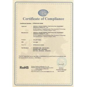 Youda Audio Co. Limited Certifications