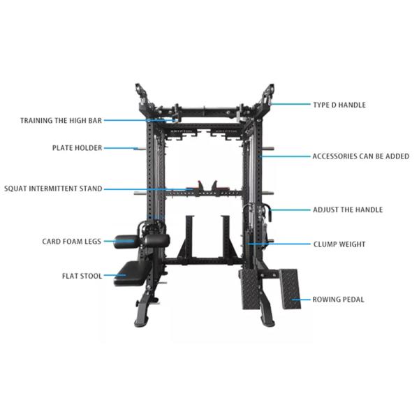 Professional Multi Function Smith Machine