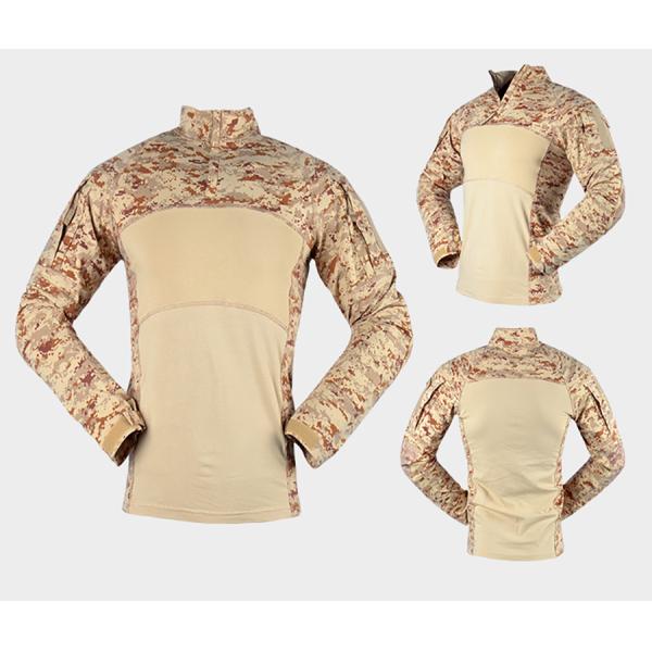 Customized Color Men's Long Sleeve Knitted Shirt Uniform for Summer Frog Training Suit