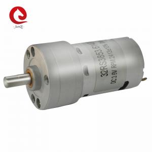 China JUNQI  32RS385 DC Gearbox Motor 24V 32mm Reducer Electric DC motor For Money Counting Machine on sale