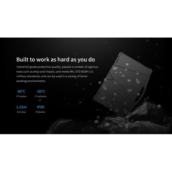 15.6" Durable Rugged Laptop with I5/I7 Quad Core Processor and 5G Fingerprint Technology