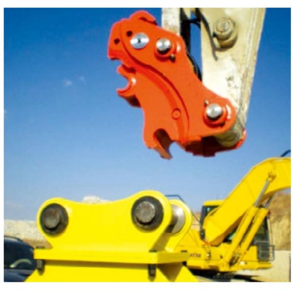 Durable Excavator Quick Hitch Coupler , Mini Excavator Quick Attach