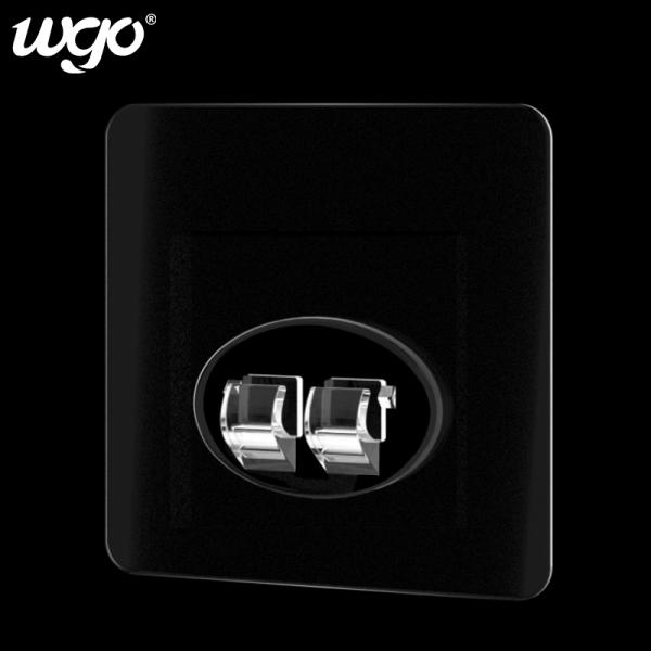 WGO Clear Shower Caddy Bathroom Suction Hooks Adhesive Wall Screws Fittings