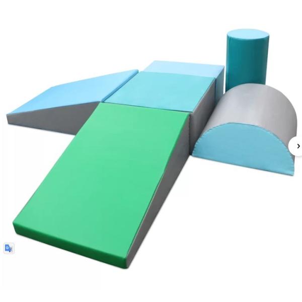 Children Soft Play Cozy Woodland Brook Overpass Use To Climb , Explore , Imagine And Play