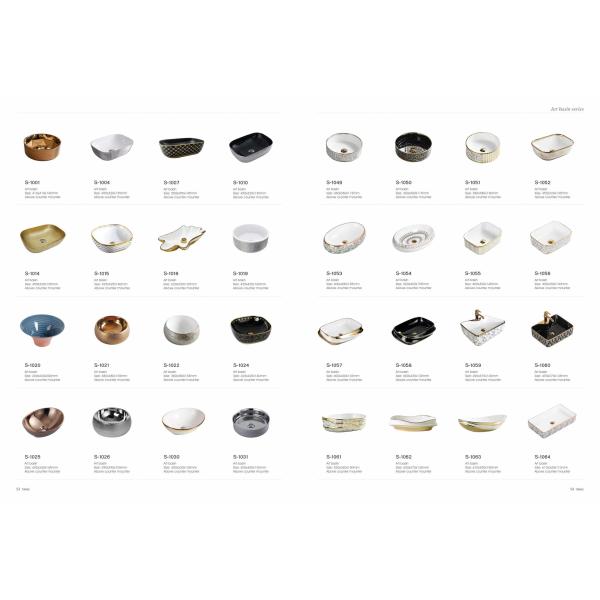 Ceramic Lab Sinks Large Single Sink Dishwashing Vegetable Washing Basin Modern Kitchen Home Usage Latest Designer White