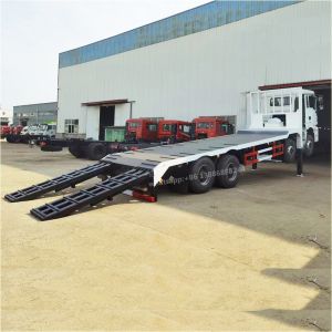 Shacman Export Model Front Lift 30 Tons Flatbed Truck Self-unload Truck Flatbed
