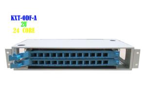 Quality Network FC ODF Rack Mount Fiber Patch Panel 2U 24 Port Branch Connection wholesale