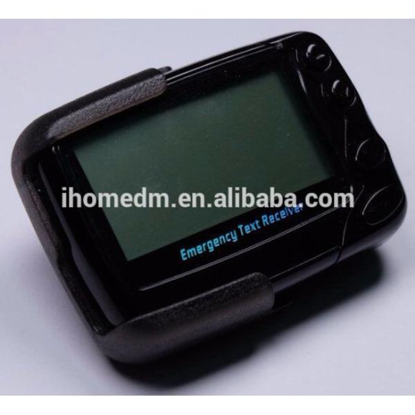 ihomepager wireless remote control emergency alarm beeper pager vibration and message