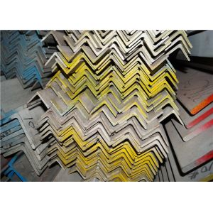 China Furniture Profile Stainless Steel Angle Bar 50x50x4mm  Long Service Life on sale