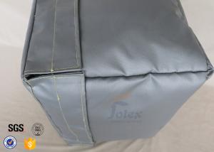 Quality Removable Fiberglass Insulation Jacket 300℃ 25MM Heat Resistant Actuator Cover wholesale