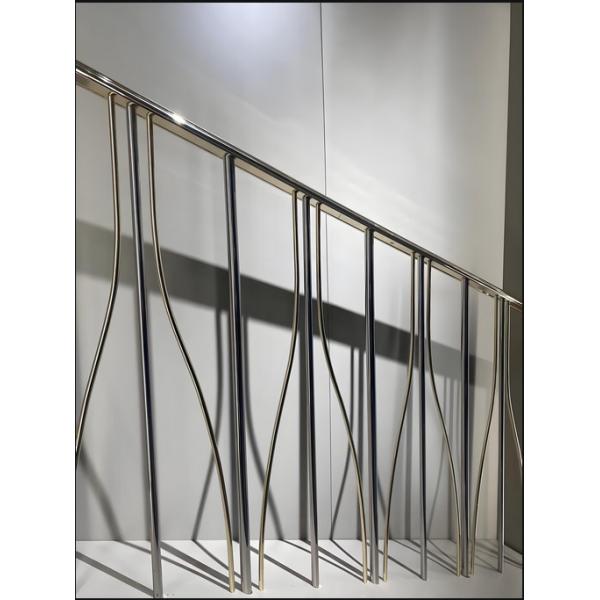 Floating Stair Railings Premium Metal Indoor Outdoor ISO Certified