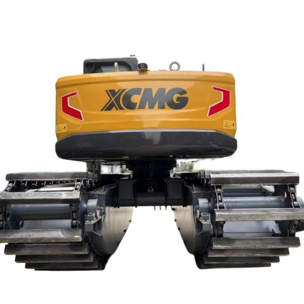 20 Ton Amphibious Excavator Pontoon Undercarriage for Swamp Marsh Floating