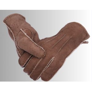 Quality ODM Sheepskin Mittens Womens Sheepskin Lined Leather Gloves wholesale
