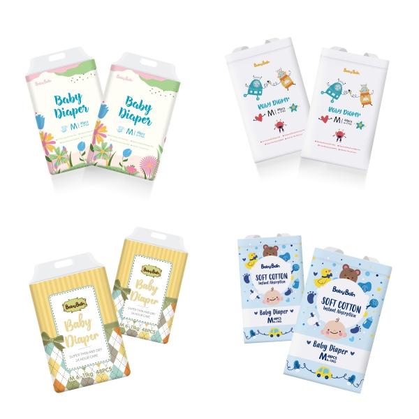 Soft Surface OEM S Size Pull Up Baby Diaper