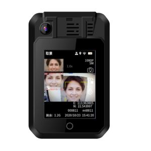 Quality Face Recognition 2K Body Worn Cameras Police H.265 wholesale