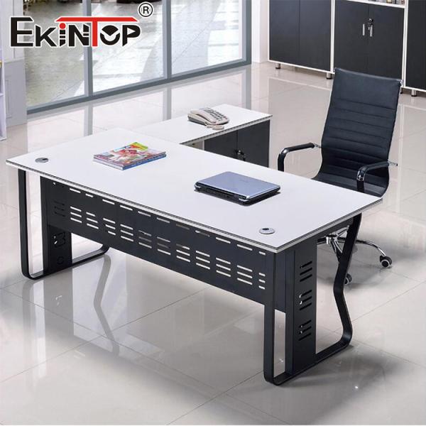 Customized Wood Home Office Table Modern Designer Desk L Shaped Desk