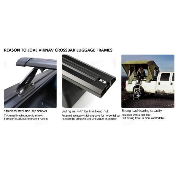 ODM Car Top Truck Bed Cargo Carrier Steel Basket Luggage Holder For PickUp Tonneau Cover