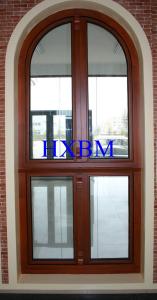 Quality Soundproof Metal Clad Wood Windows , Security Internal Double Glazed Window Units wholesale