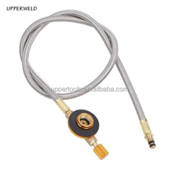 Outdoor Gas Camping Stove Propane Refill Adapter and Heating Torch for Easy Connection