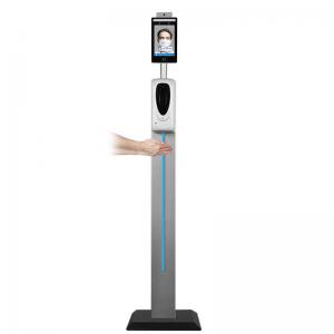 Quality Human Body Temperature Face Recognition Scanner Kiosk wholesale