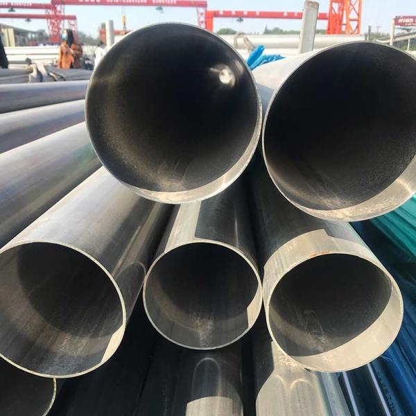 SSAW Welded Stainless Steel Pipe Thickness 1.5mm Round Shape