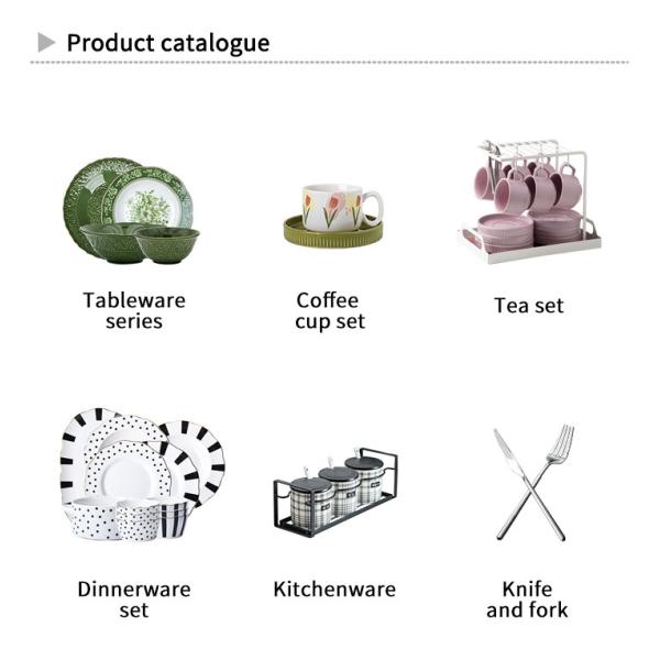 Handmade Ceramic Salad Bowl Luxury Fruit Bowl For Dessert Nordic Style Yogurt Fruit Bowl