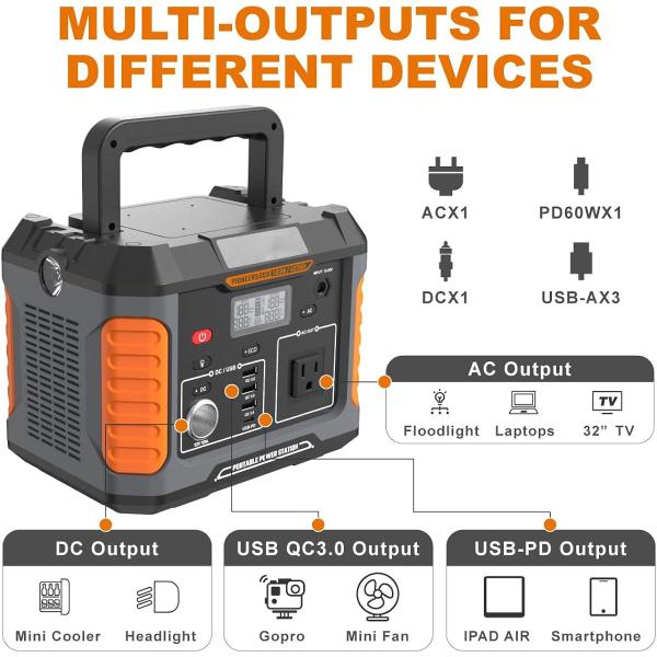 350w 330w 300w 1800w portable power station lithium battery bess renewable energy