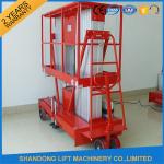High Strength Aluminum Alloy Mobile Lifting Table , Electric Hydraulic
